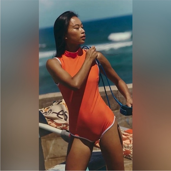 Free People Salt Gypsy Jade One-Piece Surf Suit - Picture 5 of 9